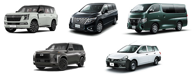 Commercial vehicles and premium cars