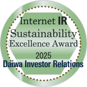 Daiwa Investor Relations -Internet IR- Sustainability Excellence Award 2025