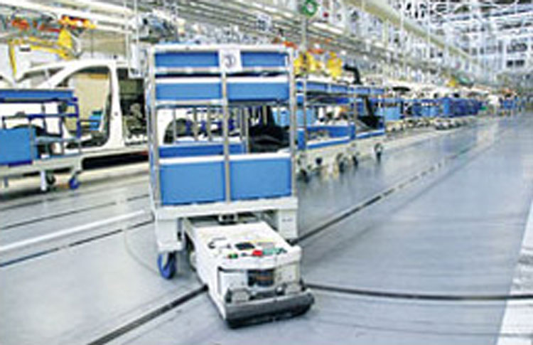 Innovation in internal logistics for factories, the state-of-the-art Automated Guided Vehicle(AGV)