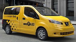 NV200 NY市 タクシー