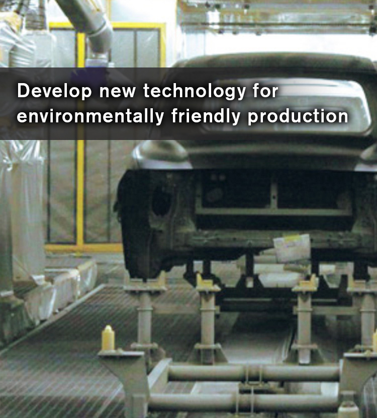Develop new technology for environmentally friendly production